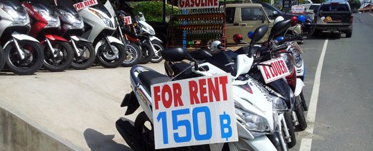 5 Tips for renting a motorbike in Thailand